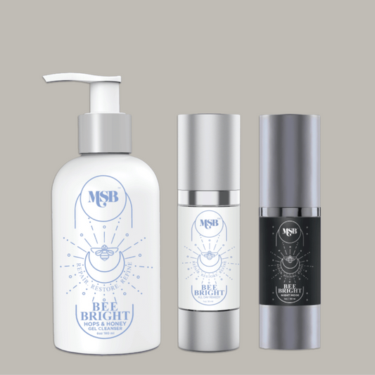 Bee Bright System: Cleanser / AM / PM