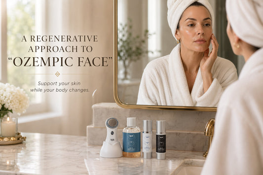 A Regenerative Approach to “Ozempic Face” How to Support Your Skin While Your Body Changes