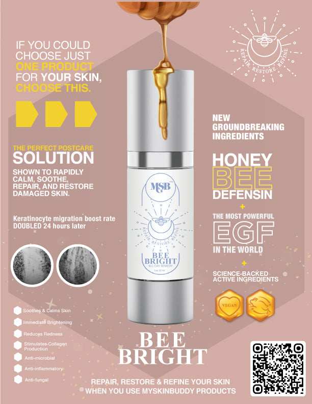 Bee Bright™ Barrier Reset & Repair Trio + Free Velour Bag