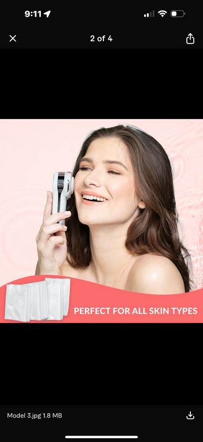 100% Organic 3-Layer Cotton Pads – Perfect for Your MYSKINBUDDY Routine!