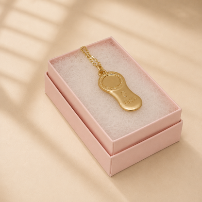 Gold Plated MSB Charm Necklace