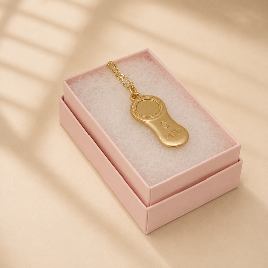 Gold Plated MSB Charm Necklace