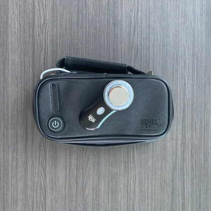 Sanitize & Glow Cosmetic Pouch Black